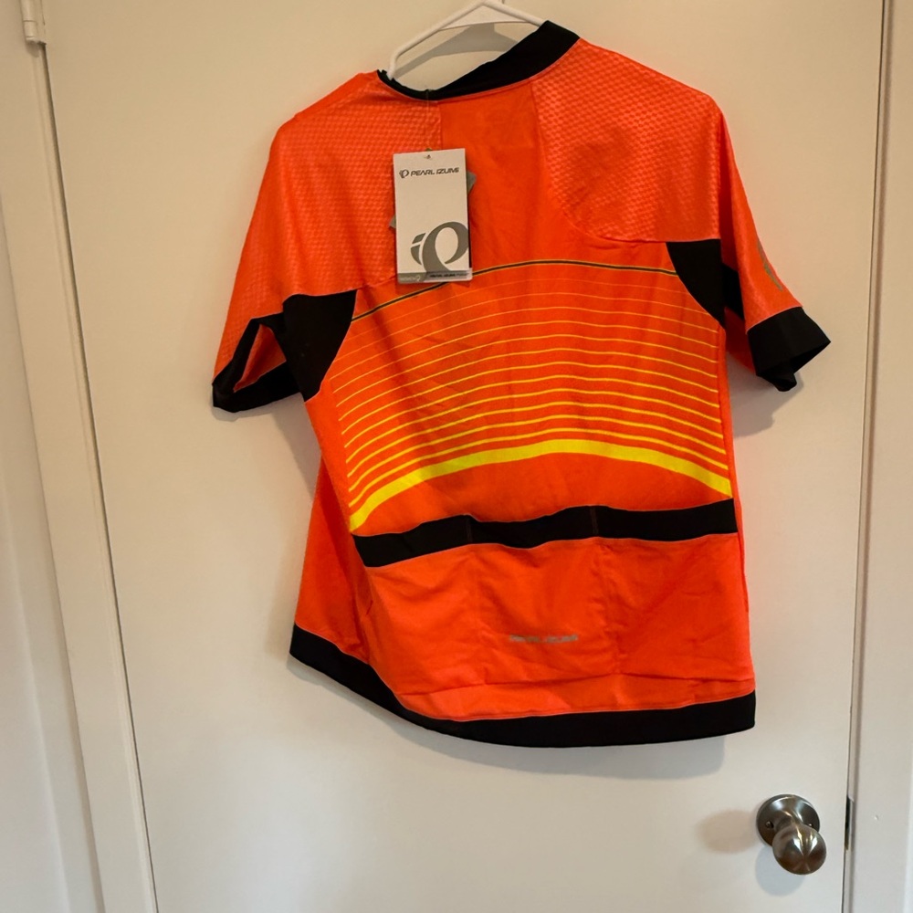 Pearl Izumi Vibrant Orange Cycling Jersey